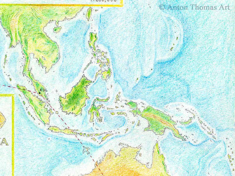 Custom commission maps by Anton Thomas.